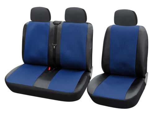 Sitzbezüge 1+2 Housses de Protection pour OPEL sans pages Airbag Bleu//Noir as7325