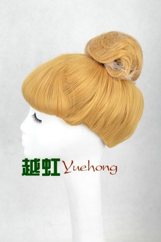 Disney Princess Cinderella Blonde Style Synthetic Cosplay Wig+Free Wig Cap