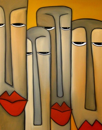 CONTEMPORARY POP ART Abstract MODERN print FIDOSTUDIO CLIENTELE