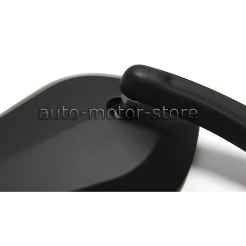 8MM MOTORCYCLE REAR VIEW SIDE MIRRORS FOR HARLEY DYNA FAT BOB STREET BOB BLACK 