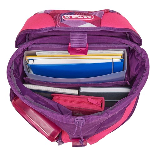 Herlitz Schulranzen Motion Plus Pink Cubes