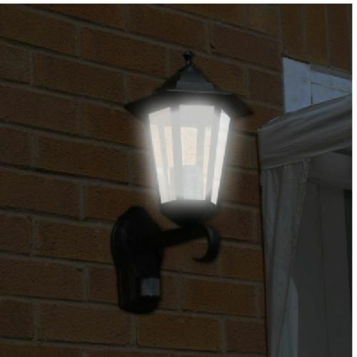 Sensor de movimiento PIR Victoriana Pared Linterna 240 V Lámpara Luz de Seguridad de jardín OUT4