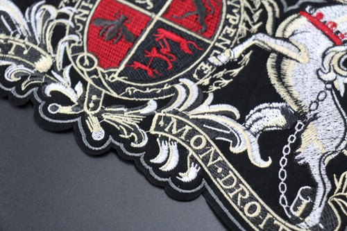 Lion and Horse Patch 18*27cm Jacket Patches BIKER EMBROIDERIED DIY
