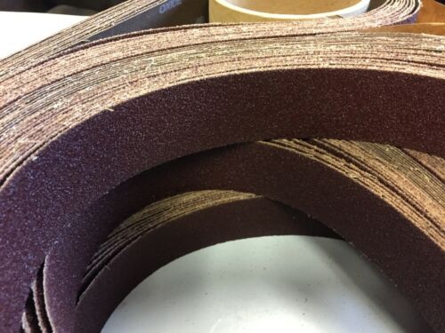 Details about   Sancap 1 1/2" x 110” 50 Grit Aluminum Oxide Cloth Sanding Belts 10 PACK USA MADE 