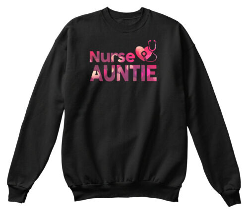 Details about   Nurse Auntie Funny Tee Hanes Unisex Crewneck Sweatshirt 
