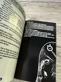 Vintage 1996 TUNNEL B1 Sega SATURN Game System Instruction Manual Booklet *ONLY*