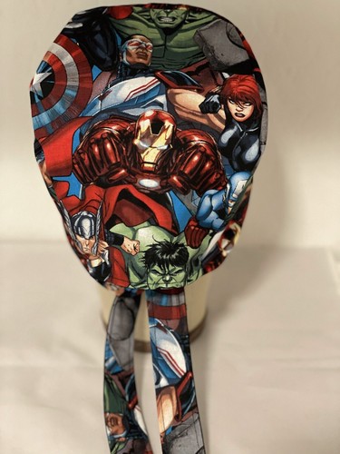 Men//Women Surgical Scrub Cap Hulk Marvel Avengers