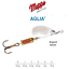 Mepps Aglia Spinner/Lure Sizes 00-5 Silver,Gold,Copper Colours Trout Perch Lure 
