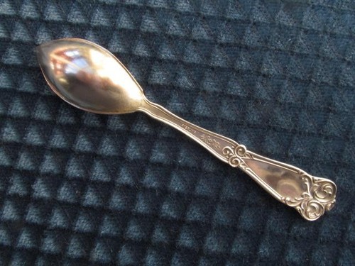 /"BMS-1 Scroll Top/" Sterling Citrus Spoon Baker-Manchester