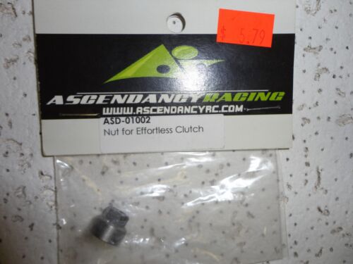 PARTS NEW ASCENDANCY RACING ASD-01002 Nut for effortless clutch 