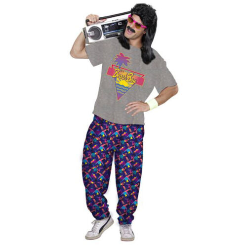 Beach Boy Shirt Jogging années 80er Costume Pour Hommes T-shirt en survêtement L 