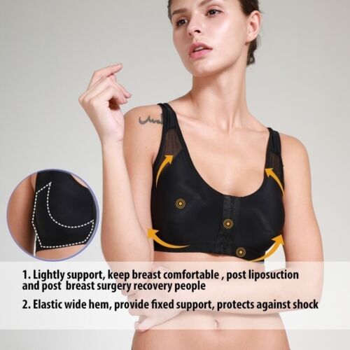 Women Posture Corrector Bra Wireless Back Support Lift Up Non-padded Body Shaper
