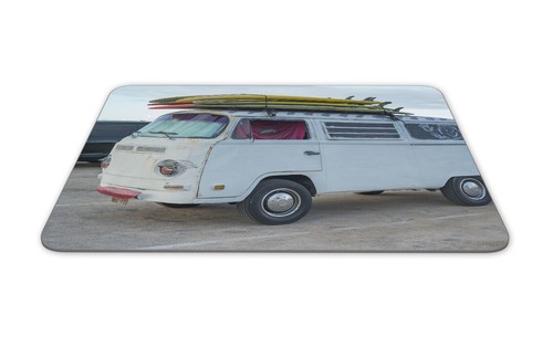Cool Campervan Camper Van Gift PC Computer #8397 Retro Surf Van Mouse Mat Pad