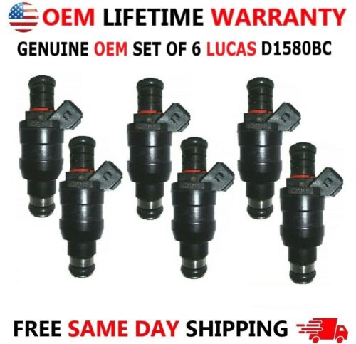 Lincoln Mercury Pontiac Oldsmobile Mazda OEM Lucas x6 Fuel Injectors For Ford