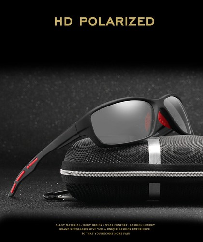 Polarlens Photochrom Polarisiert Sonnenbrille Radfahren Laufen Fahren Sport