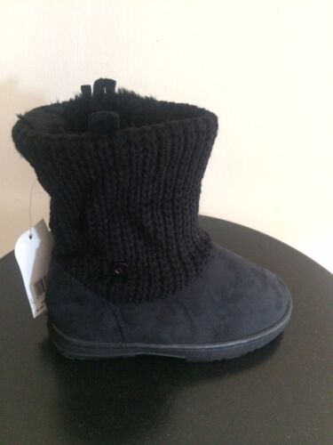 Sizes UK 13 /& UK 2. Mud Rocks Girl/'s Ankle Boots Grey /& Black
