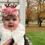 Style 2 Christmas Holiday Antler Reindeer Floral Baby Girls Headband Pink