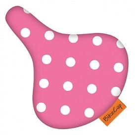 Selle Couverture BIKECAP Pink Dot.