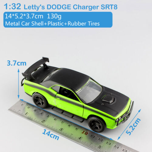 1:32 Scale Jada DODGE Challenger SRT8 Muscle Diecast Car Model Toy Fast Furious