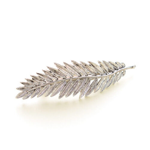 Retro Women Feather Leaf Leaves Hair Clip Barrette Hairpin Pin Fashion Jewelry 