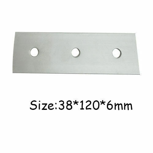 T-Nut Straight Connector flache Platte 2020/3030/4040 Aluminium-Profil 2/3-Loch 