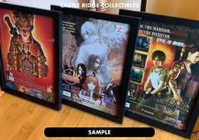 2002 Street Fighter Alpha 3 Framed Print Ad/Poster PS1 GBA Dreamcast Promo Art