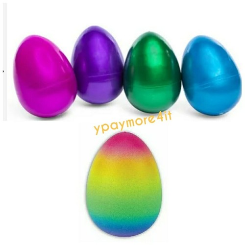 4.25in METALLIC UNICORN HATCHING GROWING PET HATCH /'EM EGG EASTER SQUISHY TOY