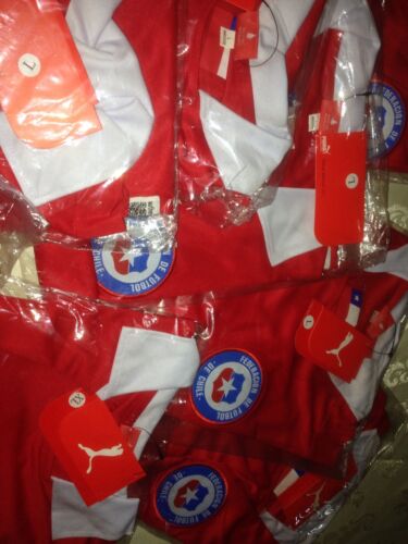 Chile National team,18 jerseys uniform.Coaches Small,Medium adult red