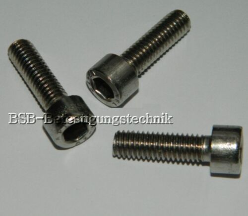 Zylinderschrauben Edelstahl Va Gewinde M8x25mm DIN912 30 Stk