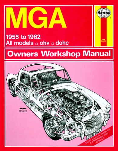 1955-1962 Manuale Officina 0475 Haynes MGA