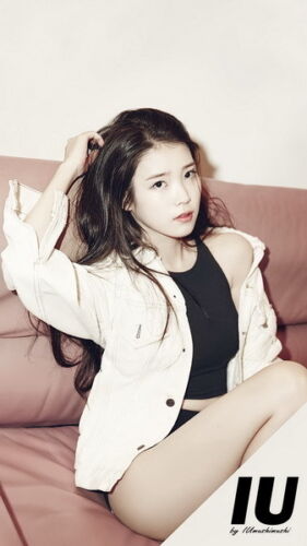 217 Korean Idol - IU Lee Ji Eun Girl Hot Kpop Star 24&#034;x42&#034; Poster