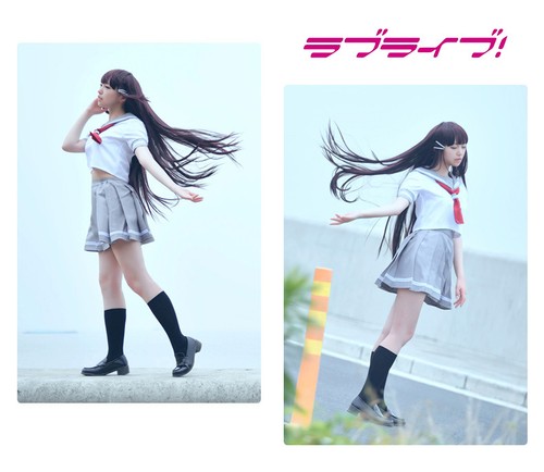 Love Live Sunshine Aqours Takami Chika Sailor School Uniform Cosplay Costume