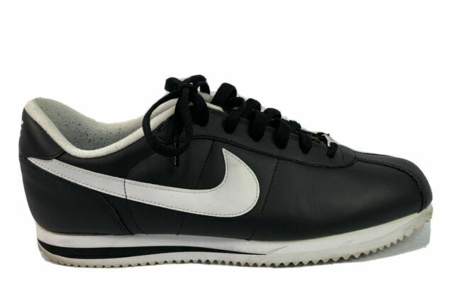 Size 14 - Nike Cortez Basic Black White