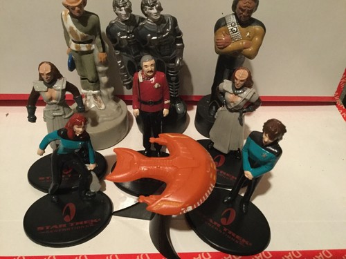 Details about / 9 pcs 1993-94 STAR TREK Original Figures by Paramount Wholesale lot of 10 sets