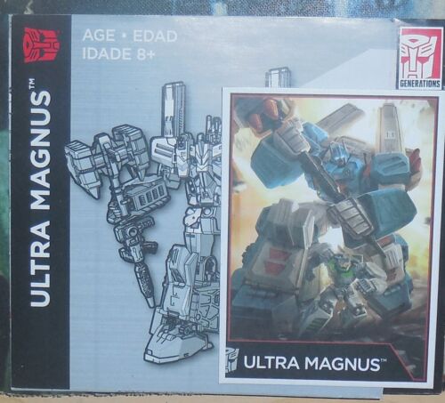 Transformers Combiner Wars ULTRA MAGNUS Bio card Manual