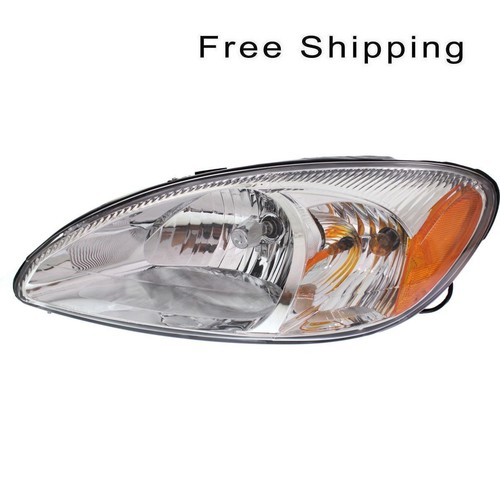 Halogen Head Lamp Assembly Driver Side Fits 2000-2007 Ford Taurus FO2502169