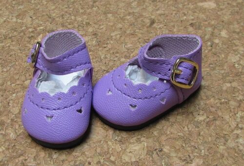 Doll Shoes 46mm Lt Purple Heart Cut for Ann Estelle 10/" Tonner Patsy