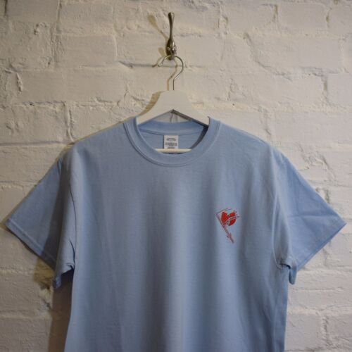 Wu Tang Clan "Protect Your Neck"  Embroidered Light Blue T-Shirt by Actual Fact 