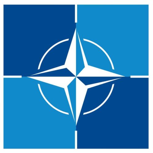NATO Stickers Bandiera Adesivo-Decorazione auto moto casa veicoli in genere