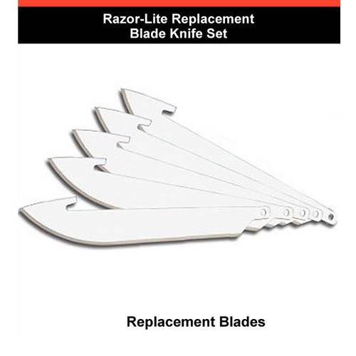 Razor-Lite Lames de remplacement 6 Pack-Pour rasoir-Lite remplaçable couteau Système