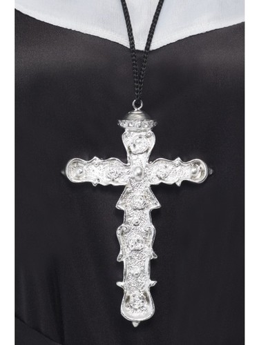 NEW Nun Sister Holy Mother Ladies Fancy Dress Halloween Costume