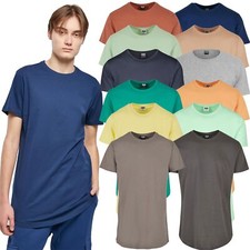 Urban Classics Herren T-Shirt Shaped Long Tee extra lang oversize Shirt XS-5XL