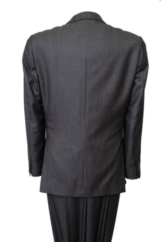 Men/'s Groomsman Shiny Sharkskin Herringbone 2 Button Solid 2 Piece Slim Fit Suit