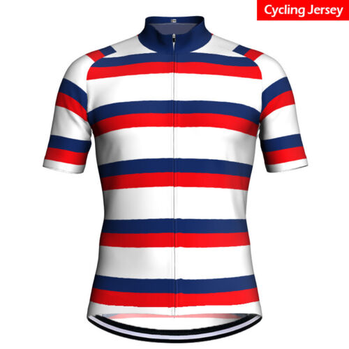 Mens Cycling Jersey Bicycle Bike Kit Shirt Team Ride Race Short Clothing Top MTB 