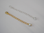 Plata Oro Rosa Púrpura//Cristal Cadena de extensión para collar//pulsera EX9