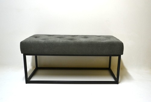 ELEGANTE POLSTERBANK /"90 x 40 x 40Sitzbank gepolstert