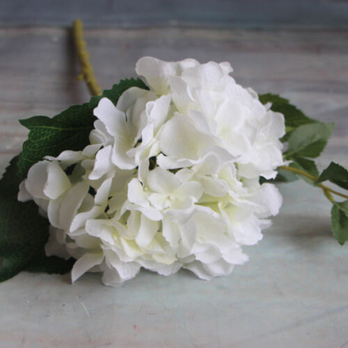 3pcs Artificial Flowers Silk Hydrangea Fake Home Decoration Wedding Bouquet Gift 