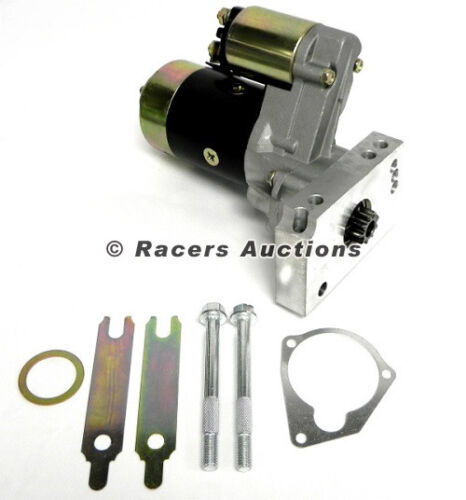 NEW Chevy SBC BBC Mini Gear Reduction Starter Motor Black 350 396 400 427 454 