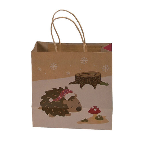 Festive Fox // Hedgehog Christmas Bag Choose Design // Amount Xmas Gift Bags