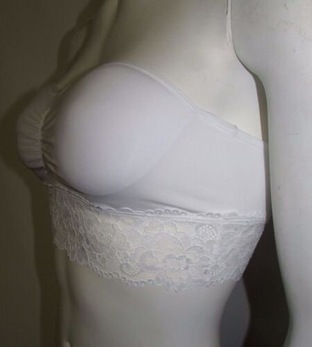 Taille S Blanc Bustier Bandeau Sans Couture Isabella dentelle collection Marks /& SP